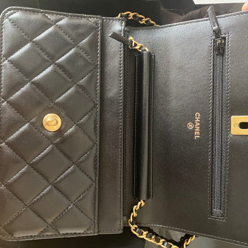 Chanel Clutch on Chain Mini Flap Bag WOC - Picture 11 of 14